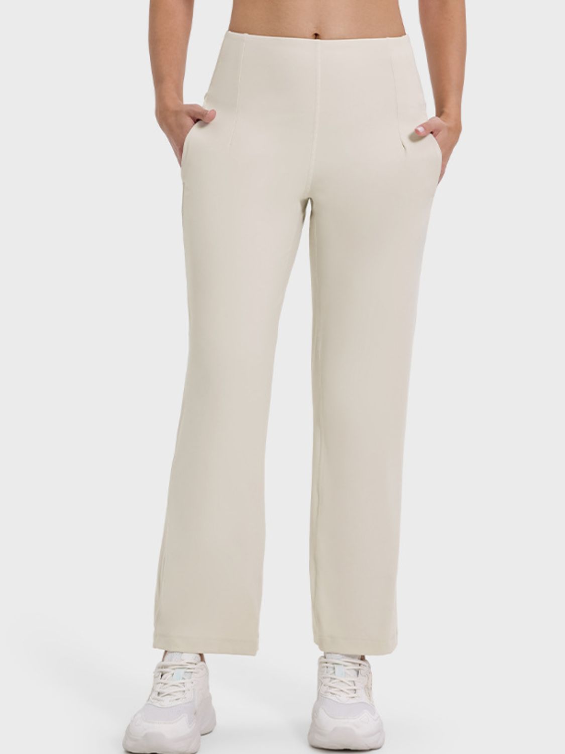 Millennia Pocketed High Waist Active Pants - Singing Wind Market