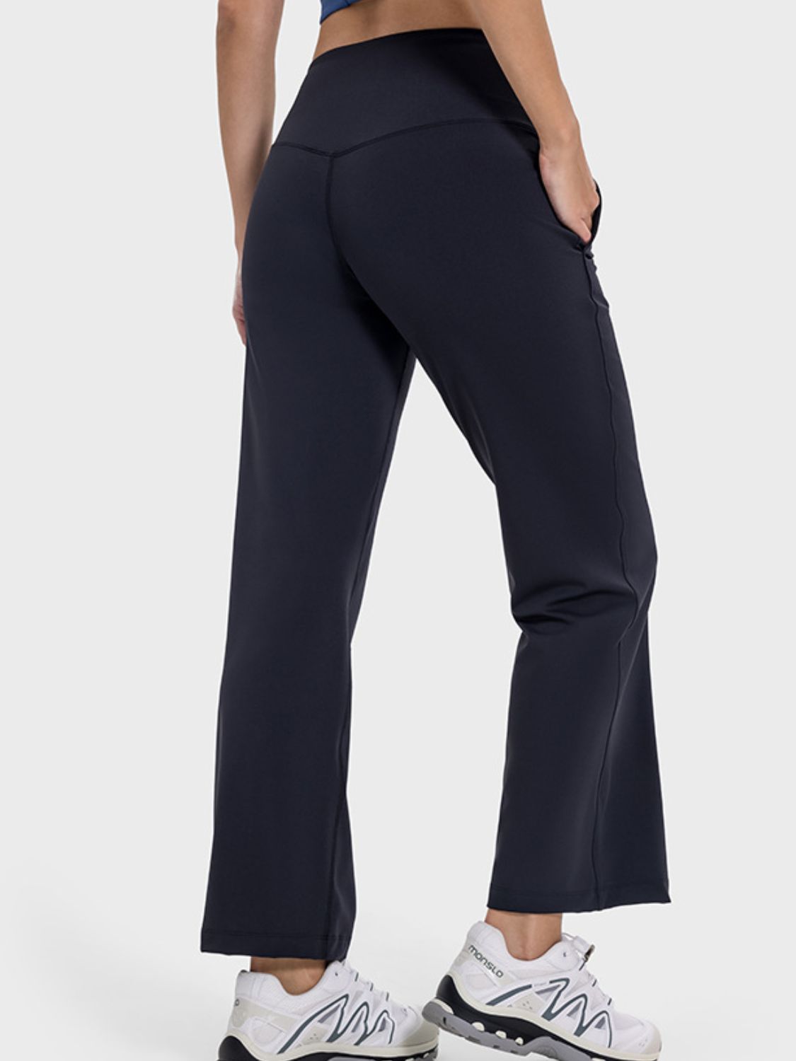 Millennia Pocketed High Waist Active Pants - Singing Wind Market