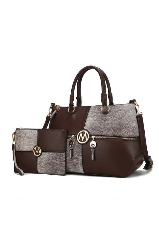 MKF Maji Women's Satchel Bag & wristlet by Mia K - Singing Wind Market