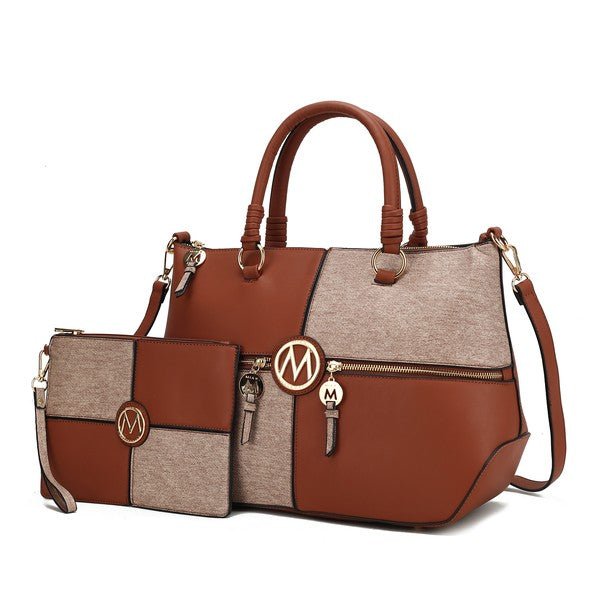 MKF Maji Women's Satchel Bag & wristlet by Mia K - Singing Wind Market