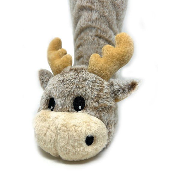 Moose Up - Kids' Plush Animal Slipper Socks - Singing Wind Market