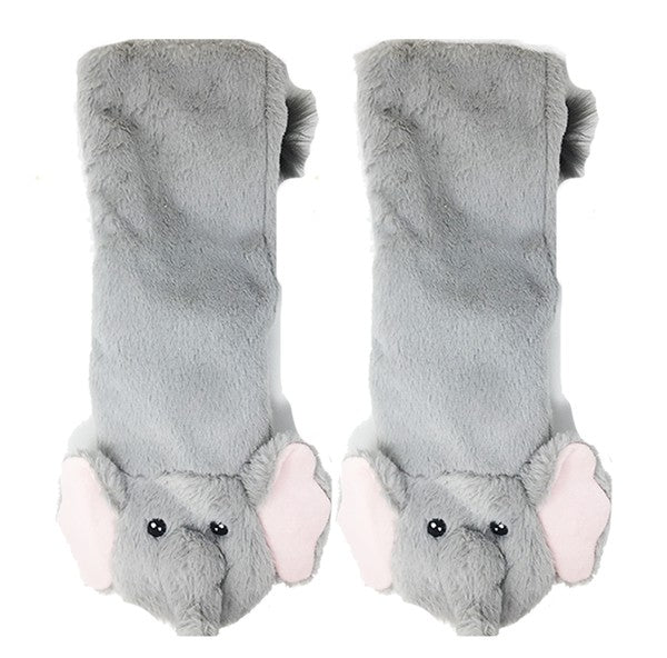 My Elephant - Women's Cozy Sherpa Slipper Socks - Singing Wind Market