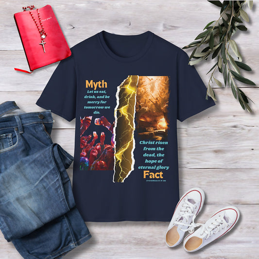 Myth let us eat Unisex Christian T-shirt - Singing Wind Market