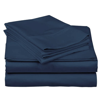 Navy Blue Extra Soft Cozy Sheet Set 12" Deep Pocket - Singing Wind Market