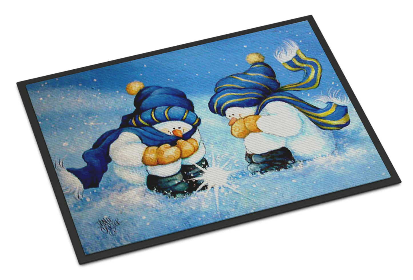 North Pole Welcomes You by Jamie Carter Mat - Pack Of: 1 - Singing Wind Market