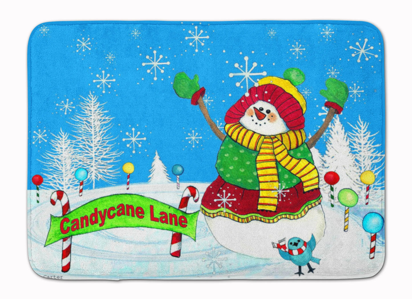 North Pole Welcomes You by Jamie Carter Mat - Pack Of: 1 - Singing Wind Market