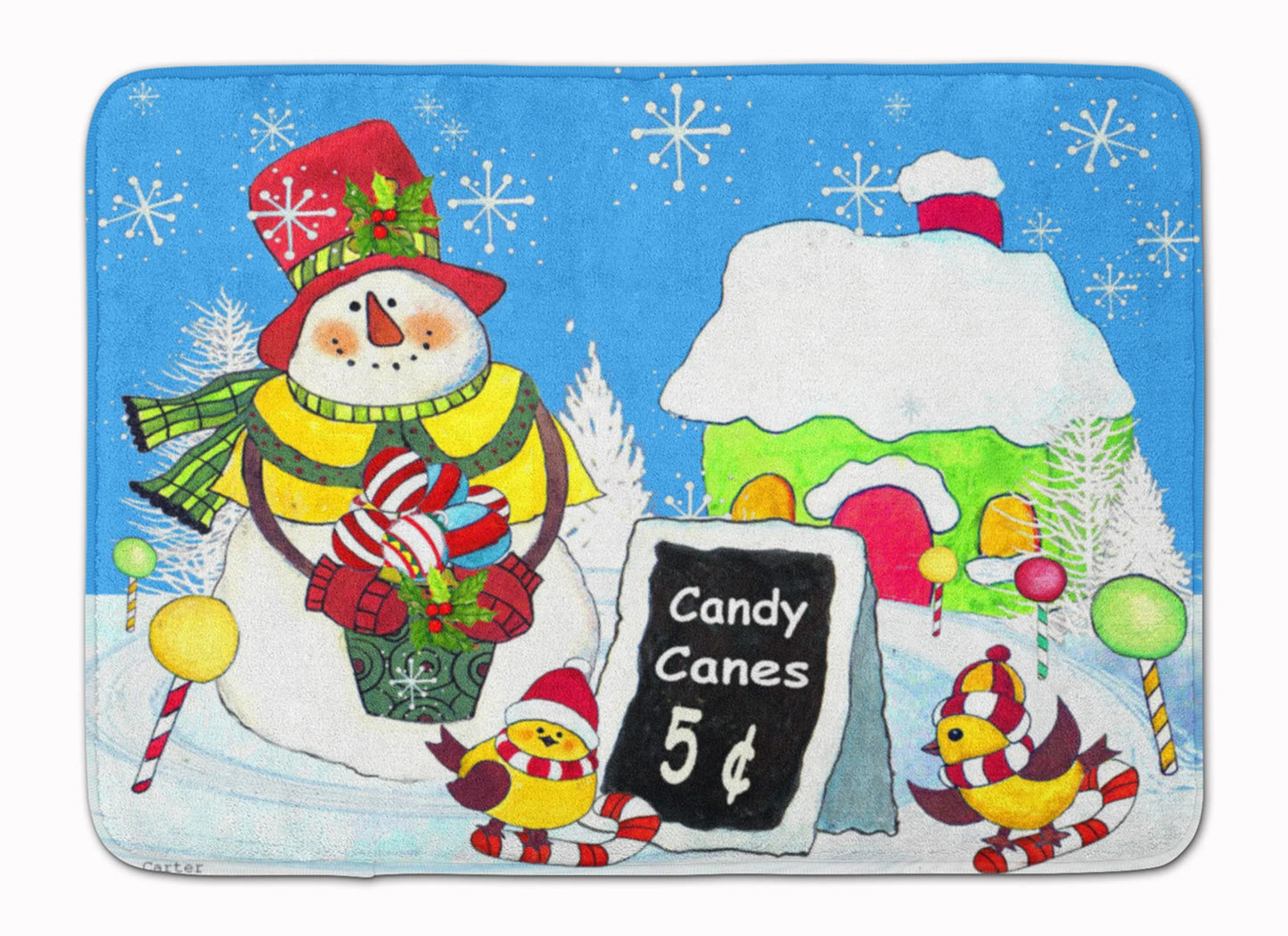 North Pole Welcomes You by Jamie Carter Mat - Pack Of: 1 - Singing Wind Market