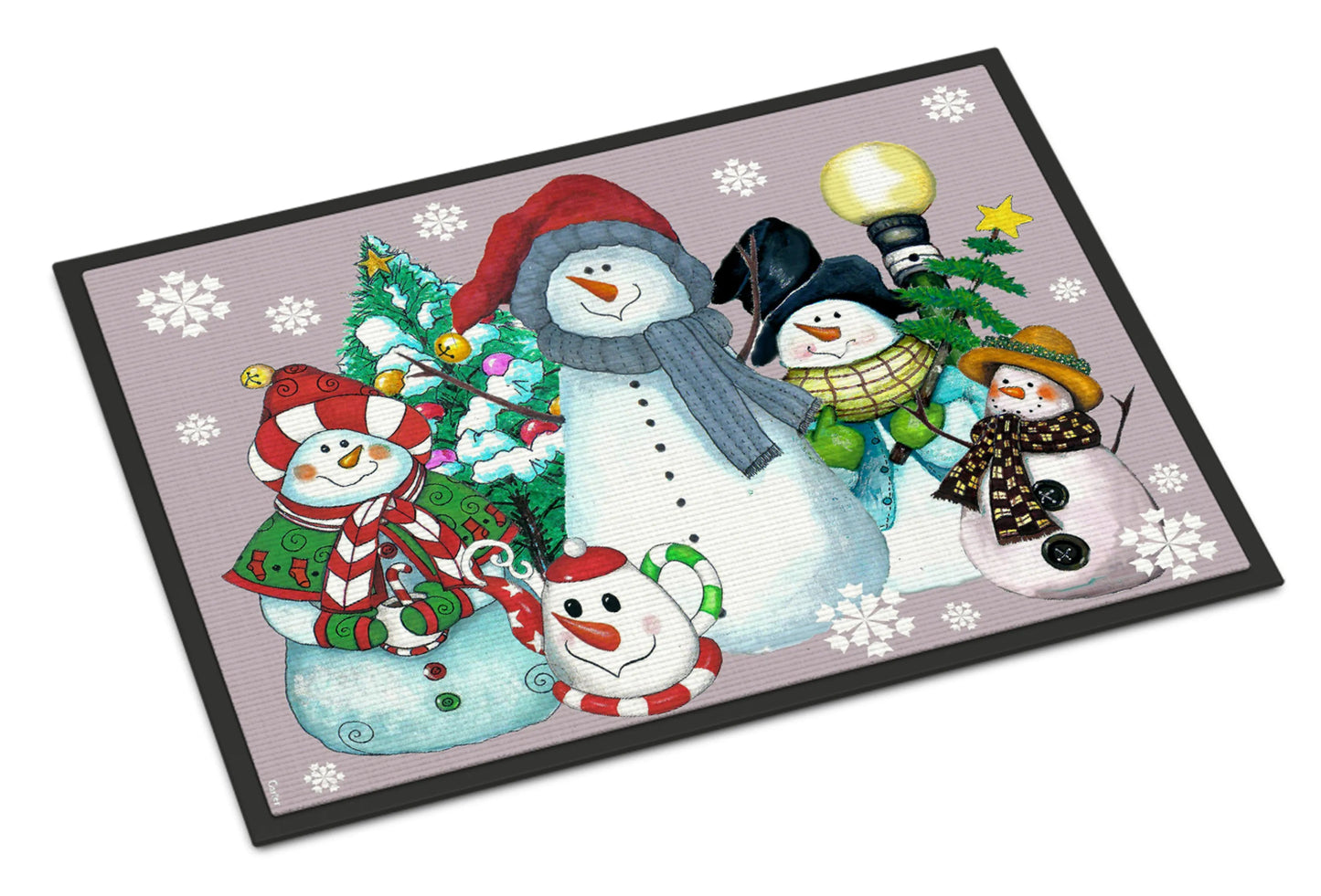 North Pole Welcomes You by Jamie Carter Mat - Pack Of: 1 - Singing Wind Market