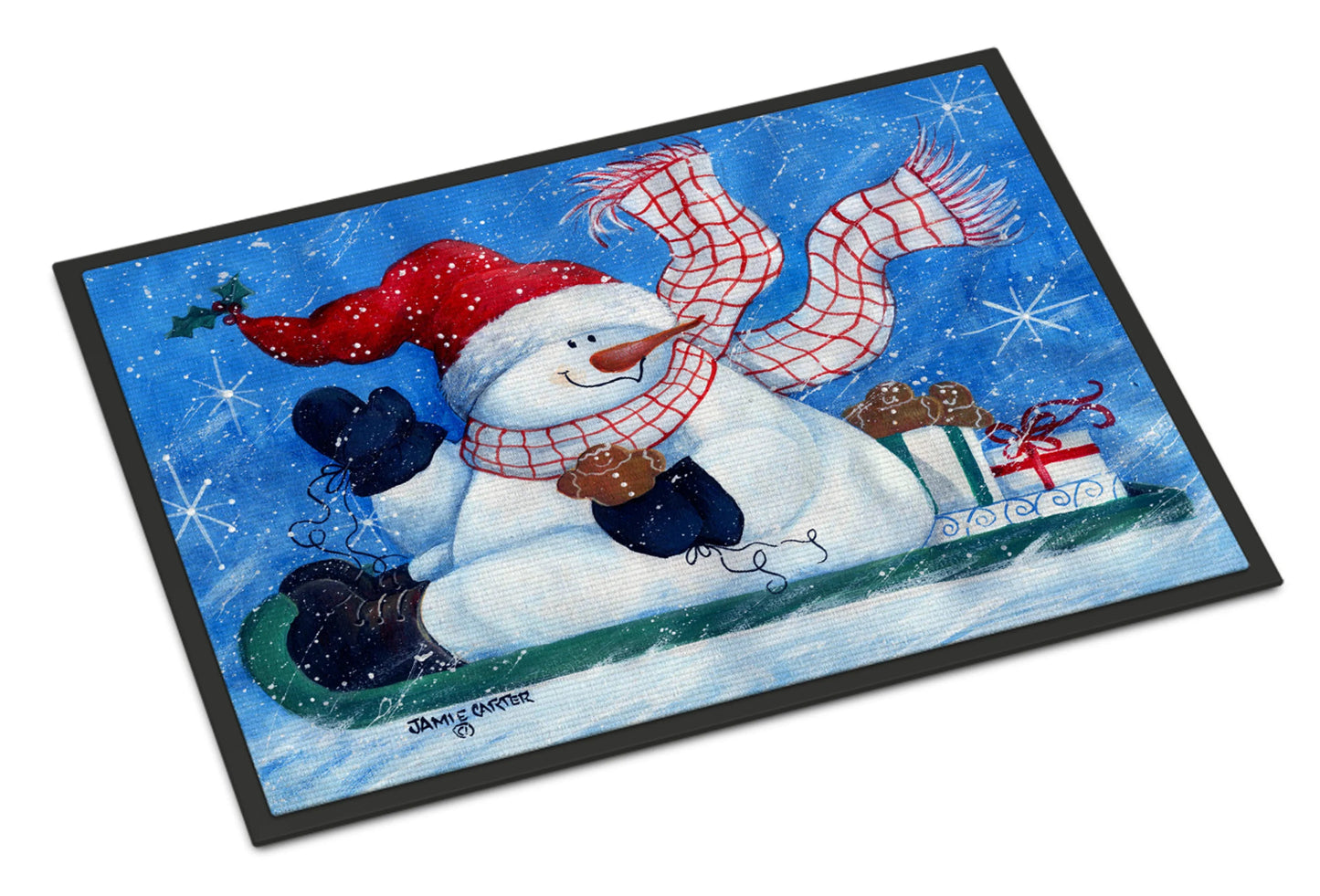 North Pole Welcomes You by Jamie Carter Mat - Pack Of: 1 - Singing Wind Market