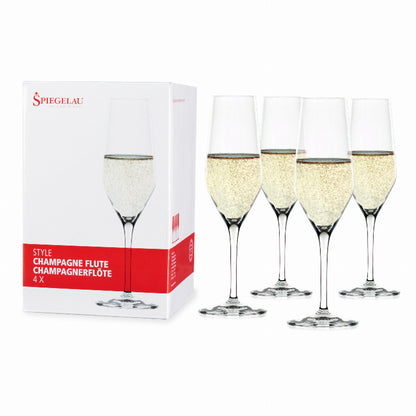 Spiegelau Style Champagne Flute (Set Of 4) - Singing Wind Market