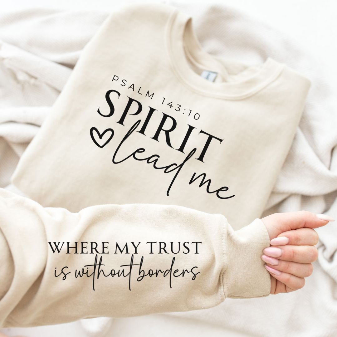 Spirit Lead Me Graphic Sweatshirt in Four Colors - Singing Wind Market