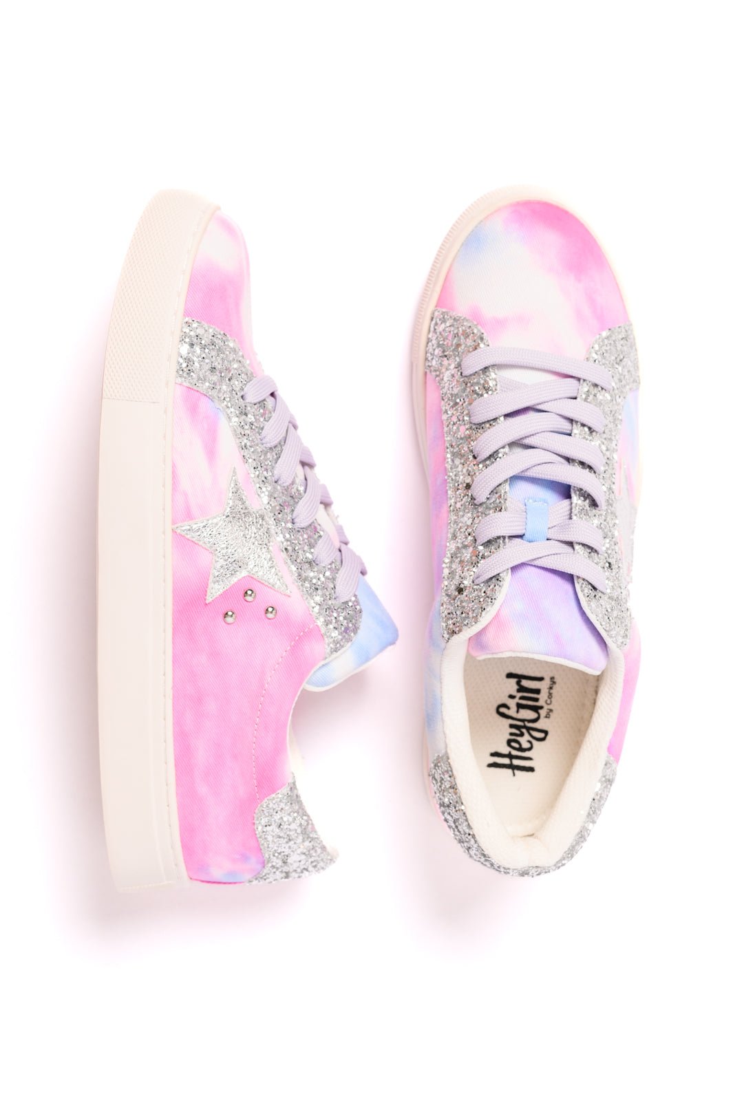 Supernova Sneakers in Pastel Tie Dye - Singing Wind Market