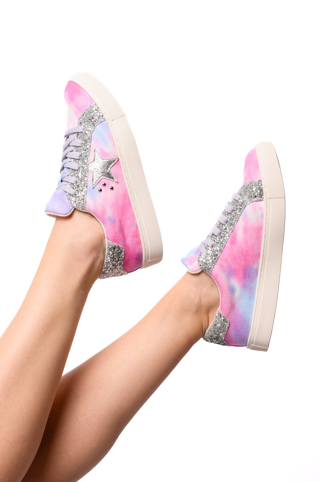 Supernova Sneakers in Pastel Tie Dye - Singing Wind Market