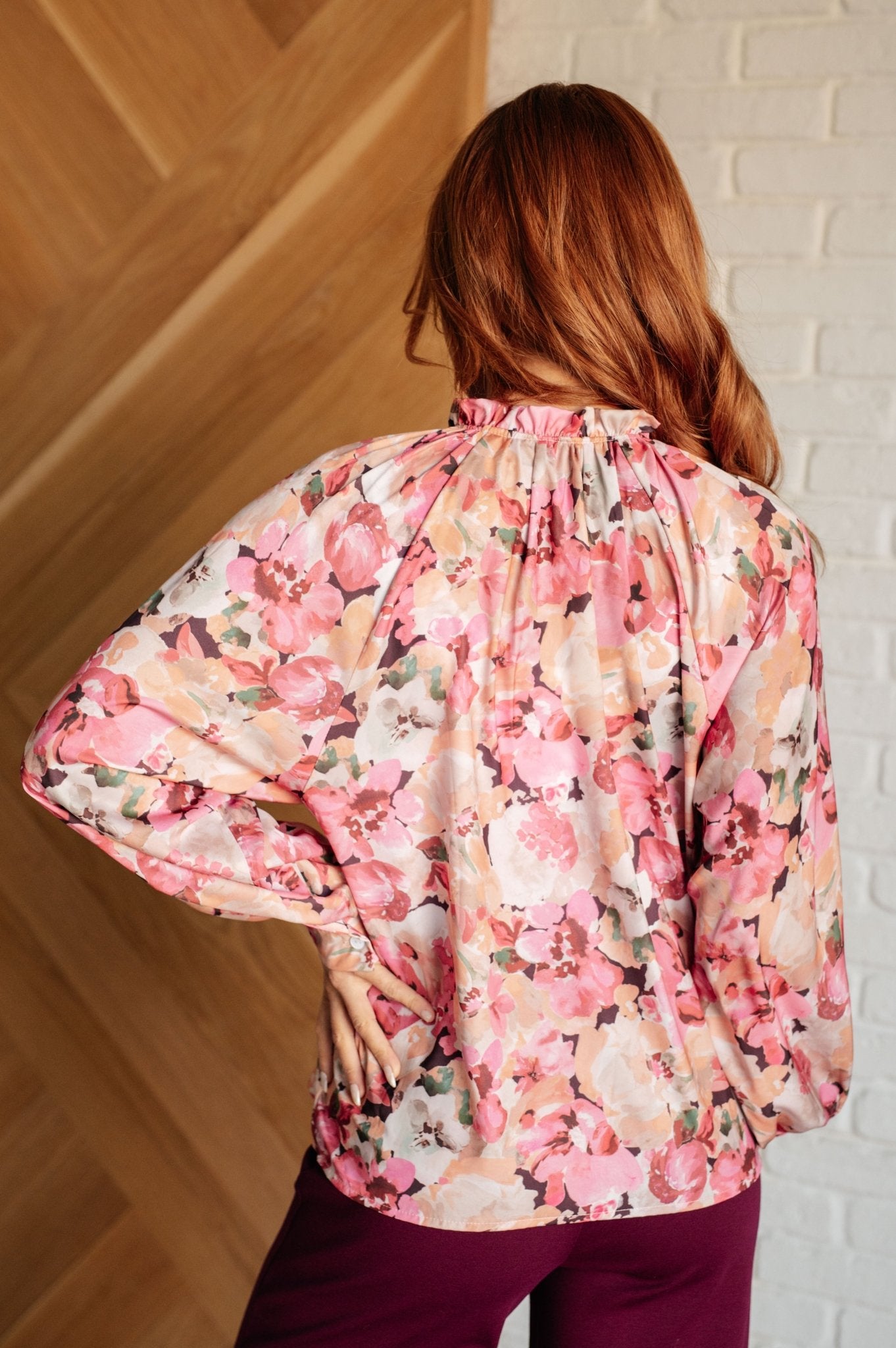 Understandably So Floral Blouse - Singing Wind Market