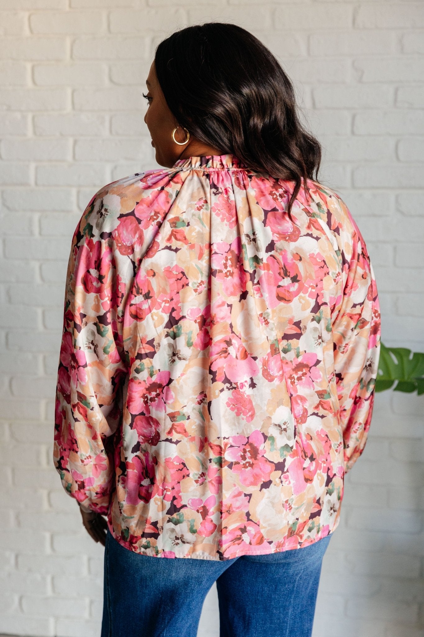 Understandably So Floral Blouse - Singing Wind Market