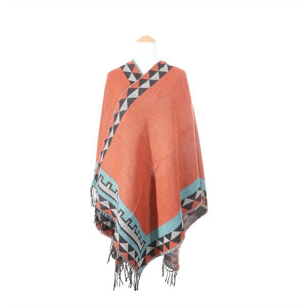 VINTAGE TRIBAL PONCHO - Singing Wind Market