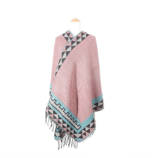 VINTAGE TRIBAL PONCHO - Singing Wind Market