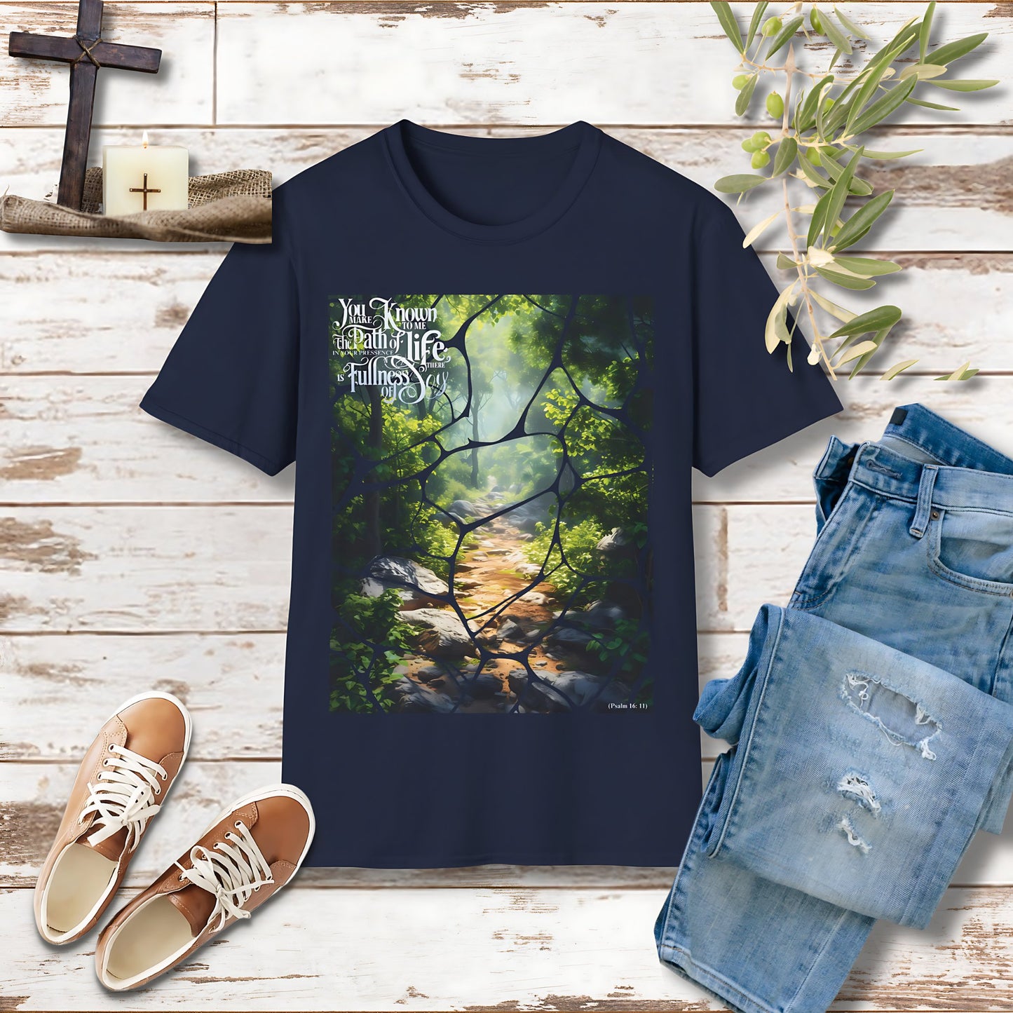 You make known to me the path Unisex Christian T-shirt - Singing Wind Market