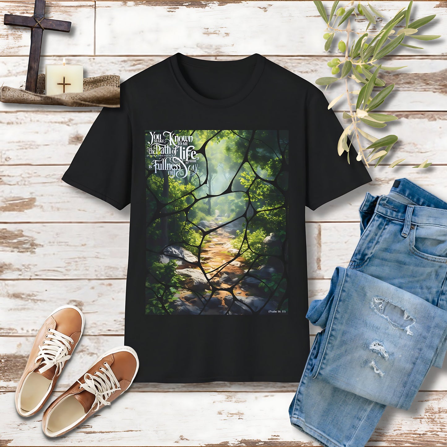 You make known to me the path Unisex Christian T-shirt - Singing Wind Market