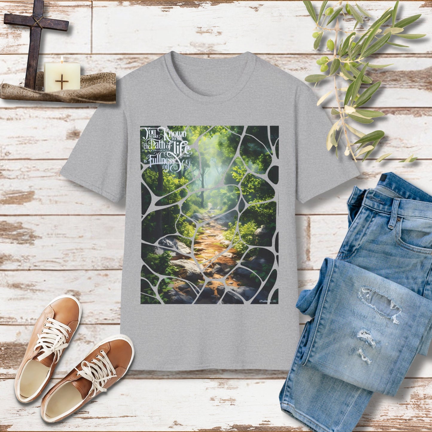 You make known to me the path Unisex Christian T-shirt - Singing Wind Market