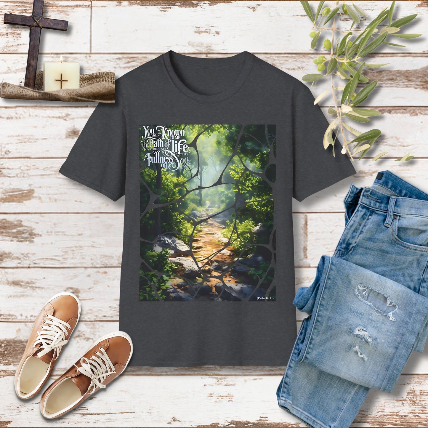 You make known to me the path Unisex Christian T-shirt - Singing Wind Market