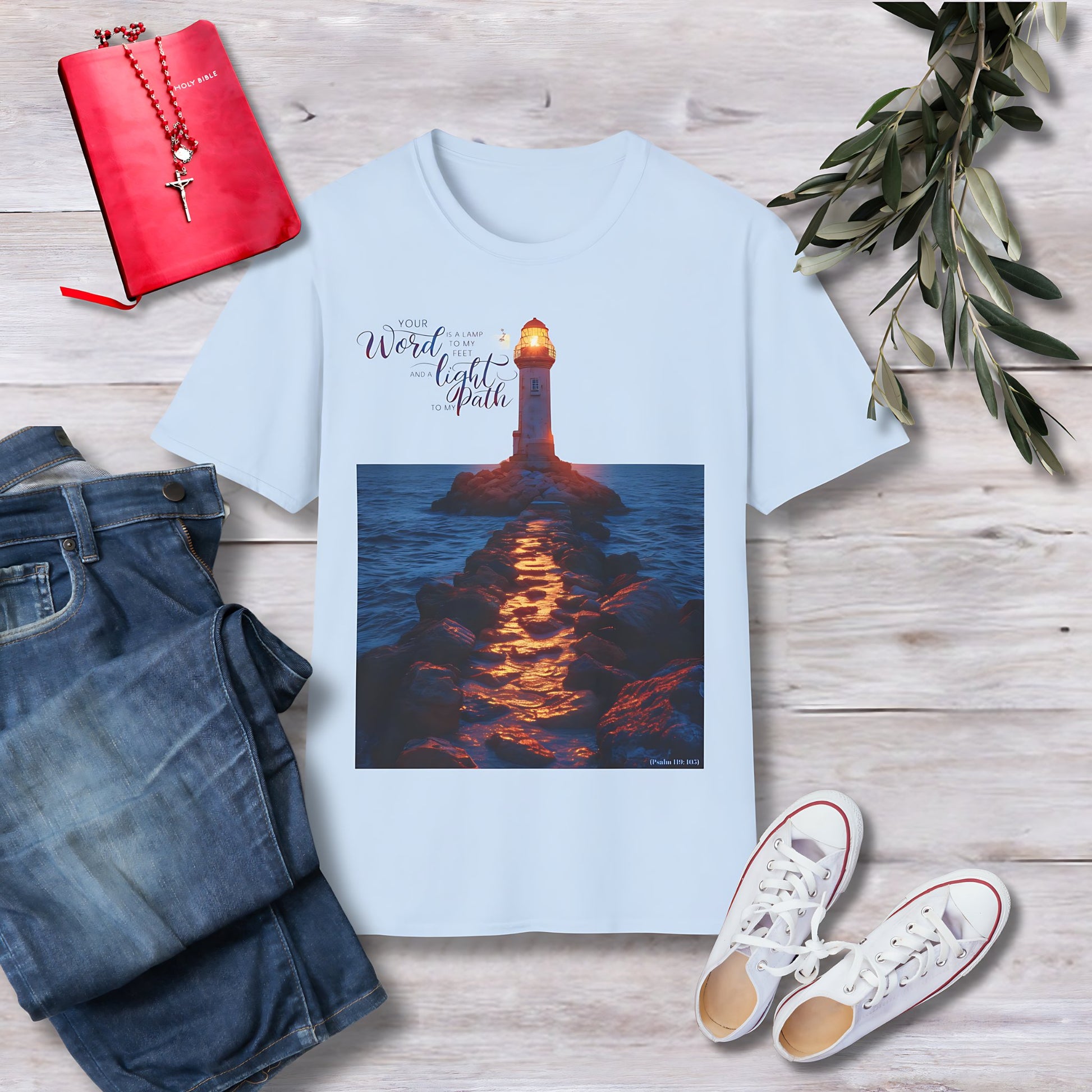 Your word is a lamp Unisex Christian T-shirt - Singing Wind Market