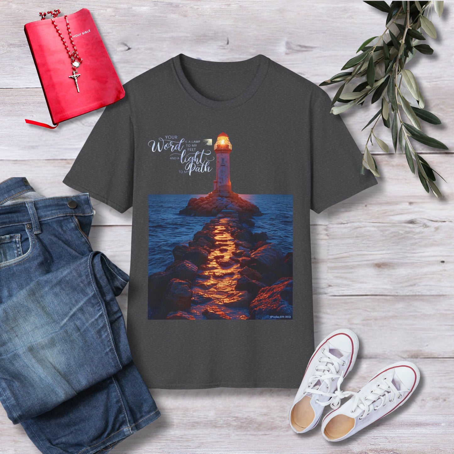 Your word is a lamp Unisex Christian T-shirt - Singing Wind Market