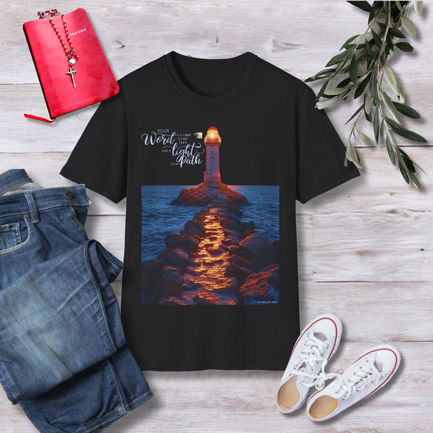 Your word is a lamp Unisex Christian T-shirt - Singing Wind Market